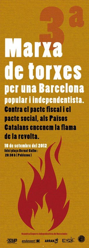 11-S al barri del Poblenou de Barcelona