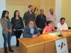Representants de les 6 entitats excloses