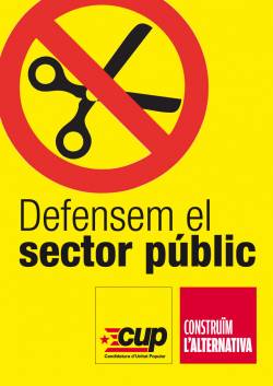 No a les retallades al sector públic