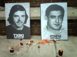 Homenatge i record de Txiki i Otaegi el 2010