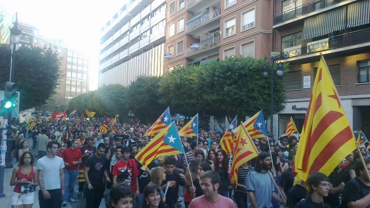 Manifestació del 9 d'Octubre a València