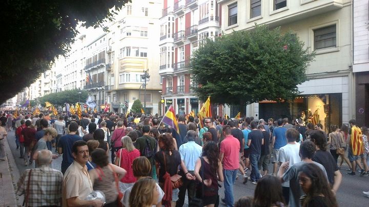 Manifestació del 9 d'Octubre a València