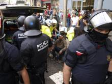 Manifestació antifeixista de Barcelona