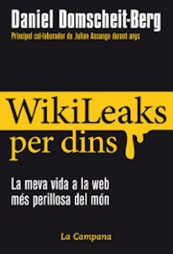 Portada del llibre "Wikileaks per dins"