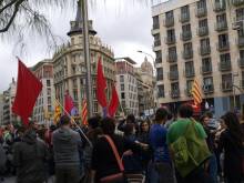 Manifestació antifeixista de Barcelona