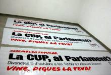 La CUP es mobilitza per implicar la ciutadania en els debats polítics