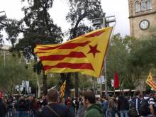 Manifestació antifeixista de Barcelona