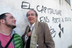 David Fernàndez i Julià de Jòdar, autors de "Cop de CUP"
