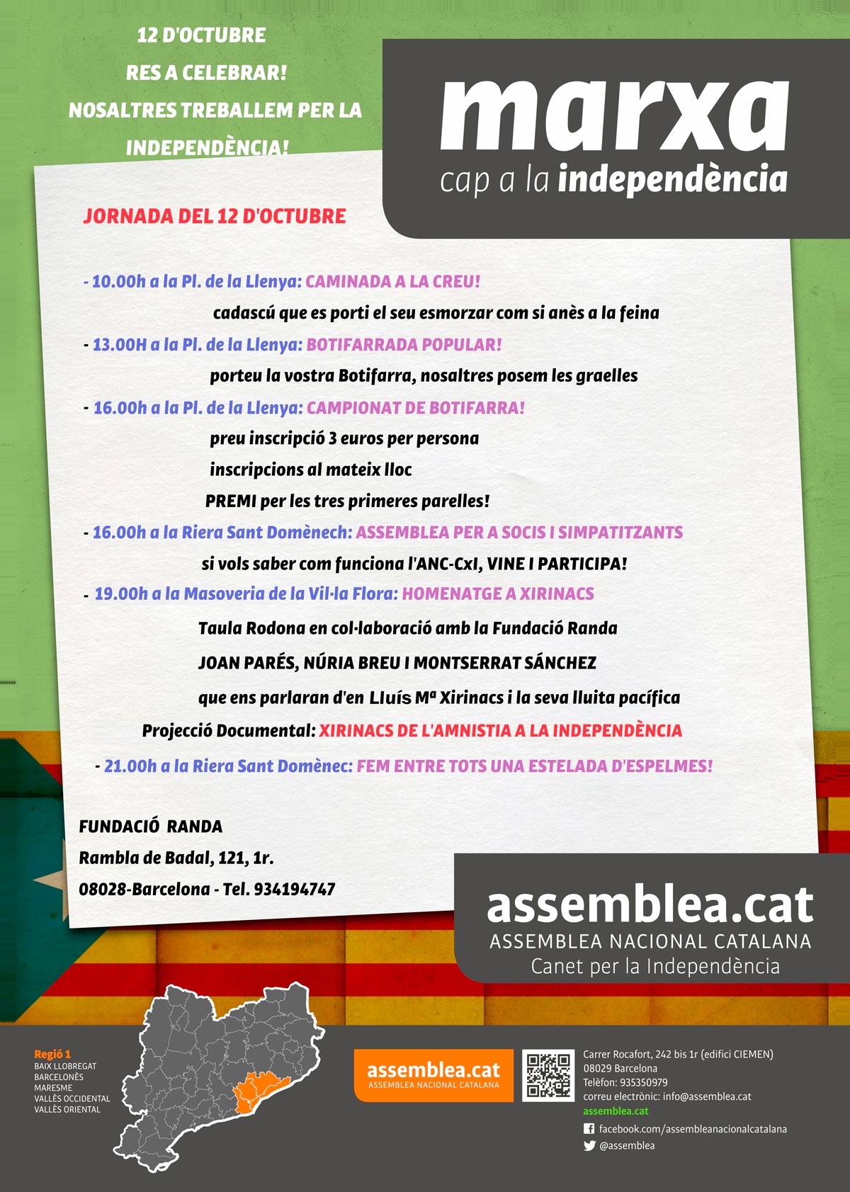 Actes de l'ANC pel 12-O