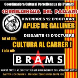 Cartell del Correllengua a Tremp