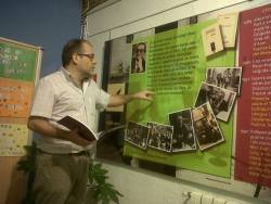 L'exposició "Joan Fuster, una biografia visual (1922-1992)" va donar el tret de sortida al Correllengua'12 de Badalona