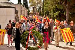 Homenatge del Fòrum per la Memòria al cementiri de València