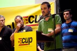 Lluc Salellas, candidat de la CUP per la demarcació de Girona