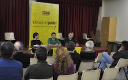 Gerard Batalla i Josep Anton Vilalta a Linyola