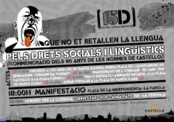 Cartell dels actes commemoratius de les 'Normes de Castelló'