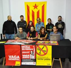 Roda de premsa de suport a la CUP