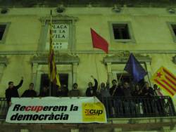 Tancada a l'Ajuntament de Vilanova i la Geltrú