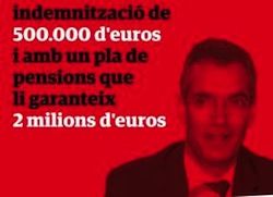 Josep Ibern, fins ara president de Caixa Laietana, ha cessat del seu càrrec i rebrà una indemnització al voltant de 500.000 euros