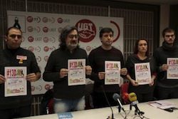 Presentació de la jornada de lluita als centres educatius a les Illes