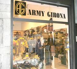 Botiga d'Army Girona, que va organitzar les activitats paramilitars d'Arbúcies