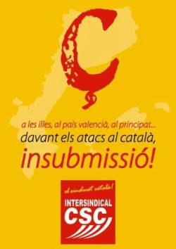 La Intersindical-CSC, en contra del pla de Wert