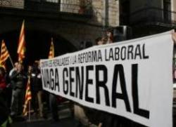 Concentració a Girona el passat 14-N