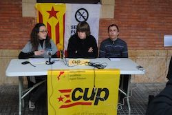 Moment de la roda de premsa