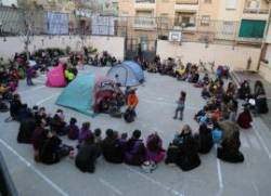 Mobilitzacions de l'escola Joan Coromines de Mataró