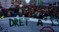 Un gentada a Barcelona per un habitatge digne