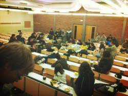 Aquesta nit a l'Aula 2 de la facultat de Dret de la UB