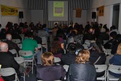 Més d?un centenar de persones han omplert aquest dissabte a la tarda el Centre Cívic de Ferreries