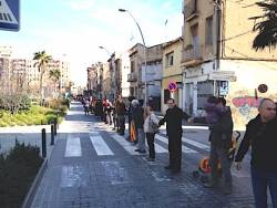 Mobilitzacions pels drets socials a Badalona i Sant Adrià