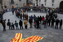 Acte d'Enllaçats per la Llengua a Barcelona