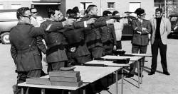 Entrenament dels botxins del franquisme