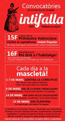 Cartell de la "Intifalla" d'enguany.