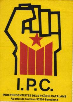 El puny amb estelada, símbol del PSAN-Provisional i d'IPC a partir de 1979