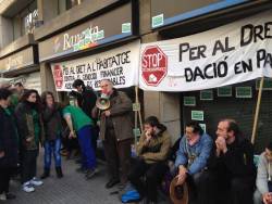 Assemblea de la PAH després de la tancada al Banesto