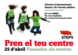 Cartell de ls tancades al País Valencià