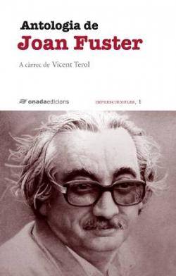 Portada de "Antologia de Joan Fuster", a càrrec de VicentTerol