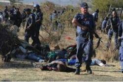 Algunes lliçons de Sud-àfrica: repressió contra els miners negres