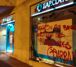 Acció contra els bancs