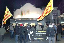 Concentració a Cerdanyola en protesta per la sentència contra la llengua
