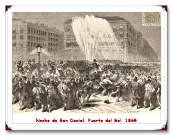 1865 "Nit de Sant Daniel": La policia reprimeix els estudiants a Madrid