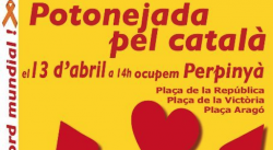 Cartell de la Potonejada a Perpinyà