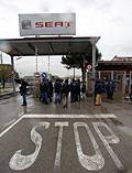 2004 Vaga de 24 hores dels treballadors de SEAT a Martorell i la Zona Franca