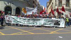 Manifestació del BUA a València