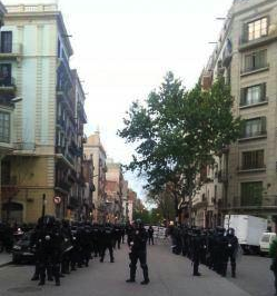 La Brimo a la manifestació de Gràcia del 30 d'abril 2013