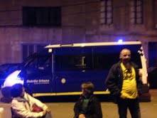 Durant la nit les visites de la Guardia Urbana, Unitat Omega i els Mossos d?Esquadra ha estat una constant