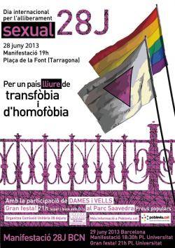 Cartell anunciant els actes a Tarragona