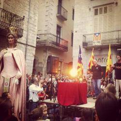 La Flama del Canigó a Girona